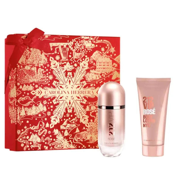 Carolina Herrera Kit 212 Vip Rosé 80ml x 100ml